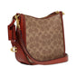 Coated Canvas Signature Chaise Crossbody 19