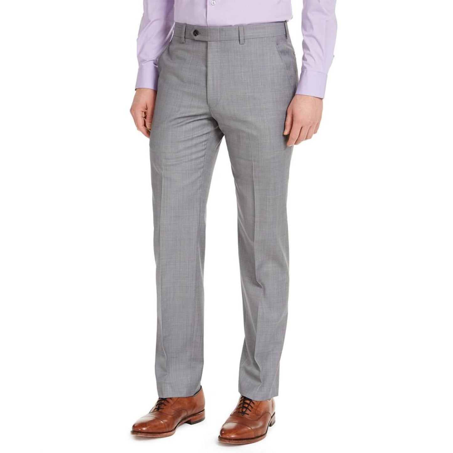 Men's Modern-Fit Airsoft Stretch Suit Pants