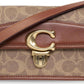 Coach Studio Monogram Print Shoulder Bag
