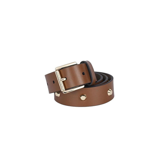 Women's Studded Leather Belt 28mm