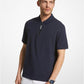Cotton Half-Zip Polo Shirt