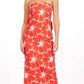Vendome Dress In Scarlet Bloom