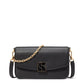 Dakota Smooth Leather Medium Convertible Shoulder Bag