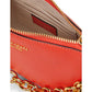 Jolie Novelty Flower Pebbled Leather Small Convertible Crossbody