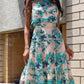 Baba Dress In Teal Lace