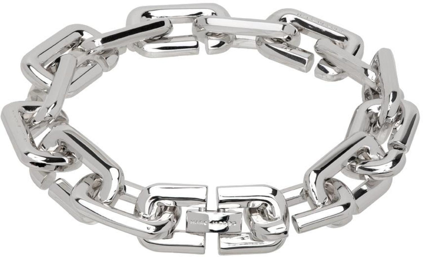 Silver 'The J Marc Chain Link' Bracelet