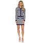 Women's Striped Mini Skirt