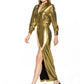 Rae Metallic Dress