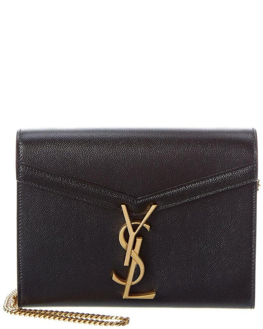 Saint Laurent Cassandra Leather Shoulder Bag