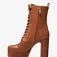 Natasha Leather Platform Boot