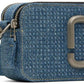Blue 'The Crystal Denim Snapshot' Denim Bag