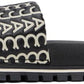 Black 'The Monogram' Slides