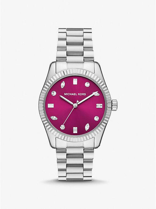 Lexington Pavé Silver-Tone Watch