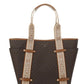 Michael Michael Kors Monogram Print Tote Bag