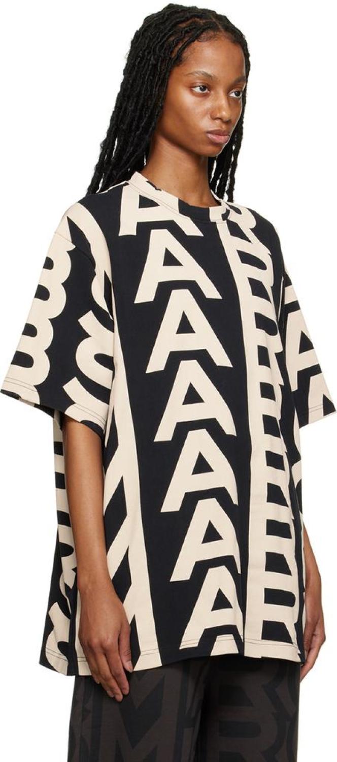 Black 'The Monogram' T-Shirt