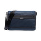 Men's Solid Gabardine Logo Messenger Bag