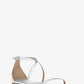 Polly Metallic Python Embossed Leather Sandal