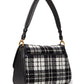 Hudson Plaid Medium Convertible Flap Crossbody