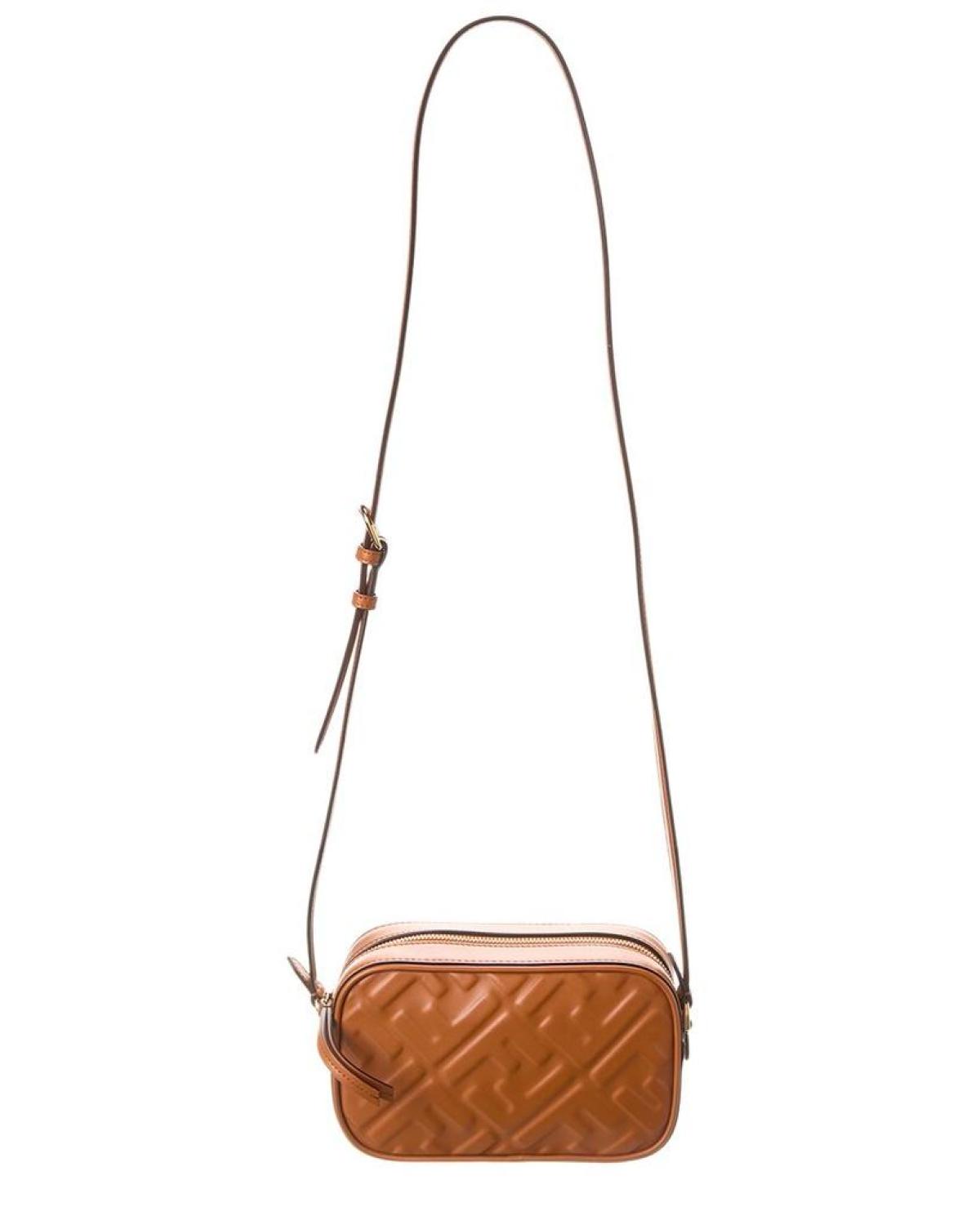 FENDI FF Mini Leather Camera Bag