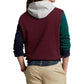 Color-Blocked Double Knit Hoodie