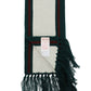 Valentino garavani wool college scarf