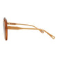 Round-Frame Bio Acetate Sunglasses