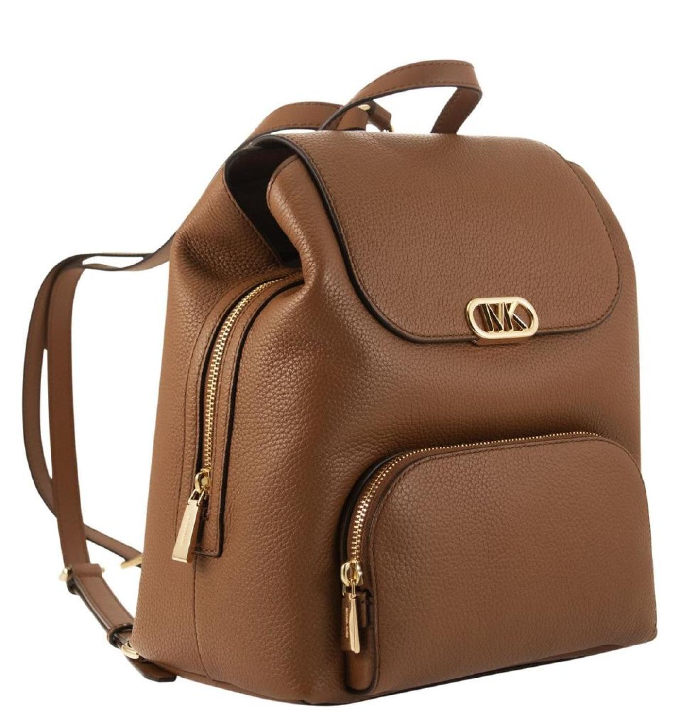 Michael Michael Kors Logo Plaque Fold-Over Backpack