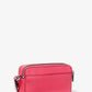 Jet Set Small Pebbled Leather Double-Zip Camera Bag