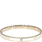 Marc Jacobs The Medallion Scalloped Logo Detailed Bracelet