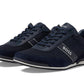 Saturn Low Profile Suede Trimmed Sneakers