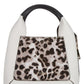 Furla Logo Palque Leopard Printed Tote Bag