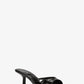 Anita Crocodile Embossed Leather Sandal
