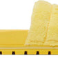 Yellow 'The Terry Slide' Sandals