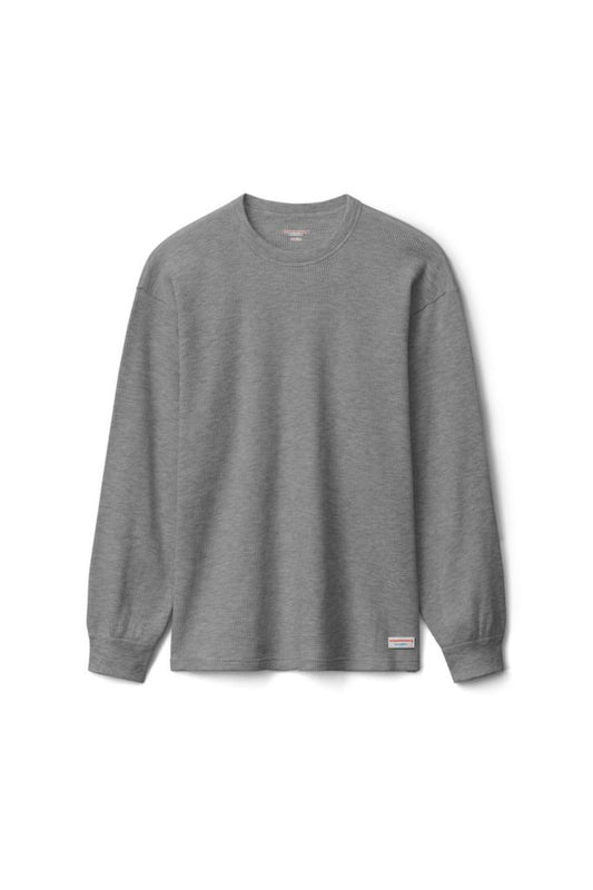 Unisex Jogger In Cotton Waffle Thermal