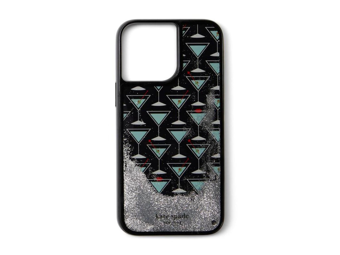 Shaken Not Stirred Liquid Glitter Phone Case 14 Pro Max