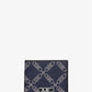 Varick Empire Logo Jacquard Billfold Wallet