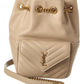 Saint Laurent Joe Mini Quilted Leather Bucket Bag