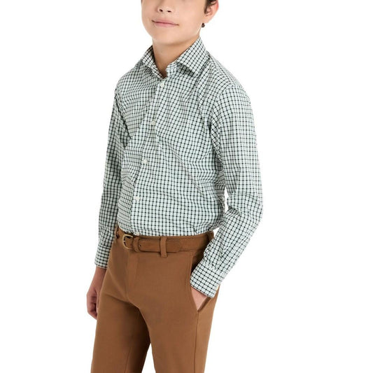 Big Boys Classic Fit Button Up Dress Shirt