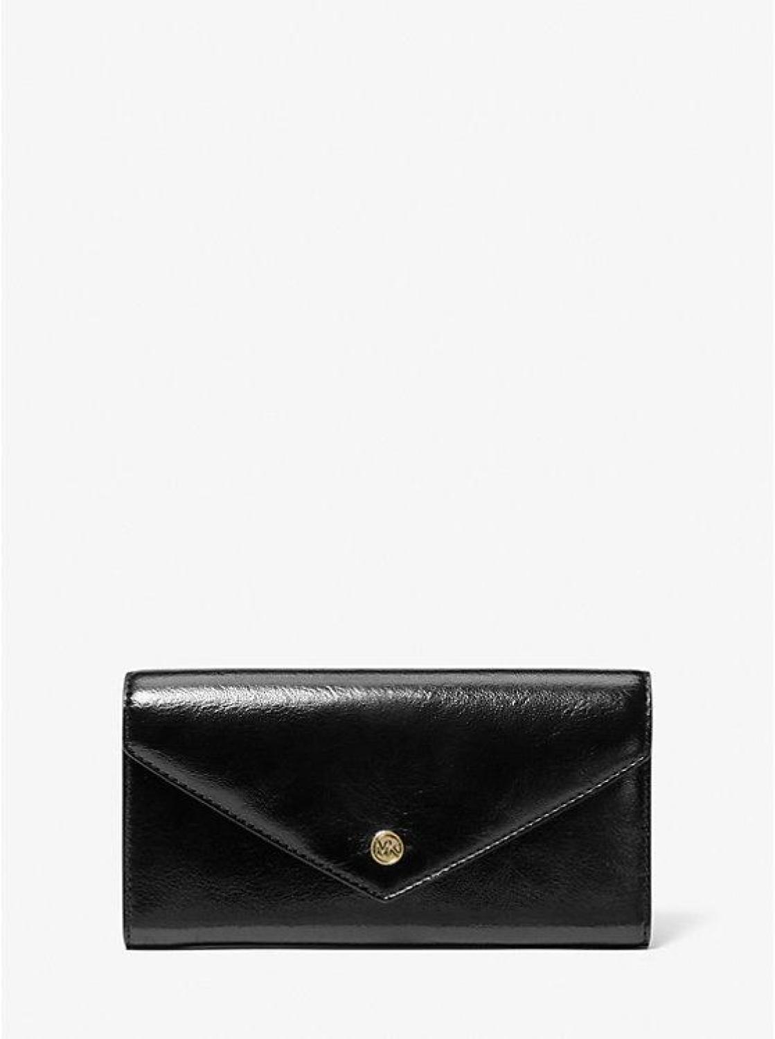 Jet Set Travel Large Patent Envelope Wallet