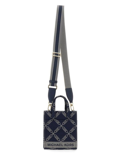 Michael Michael Kors Gigi Empire Logo Detailed Crossbody Bag