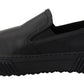 Prada Stratus Leather Slip On Low Top Sneaker Men's Shoes