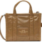 Tan 'The Shiny Crinkle Small' Tote