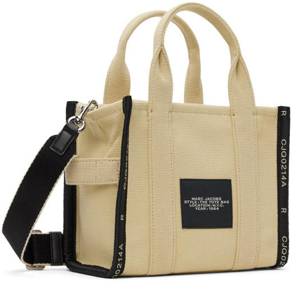 Beige 'The Jacquard Small' Tote