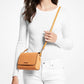 MICHAEL KORS Medium Logo Leather Convertible Crossbody Bag