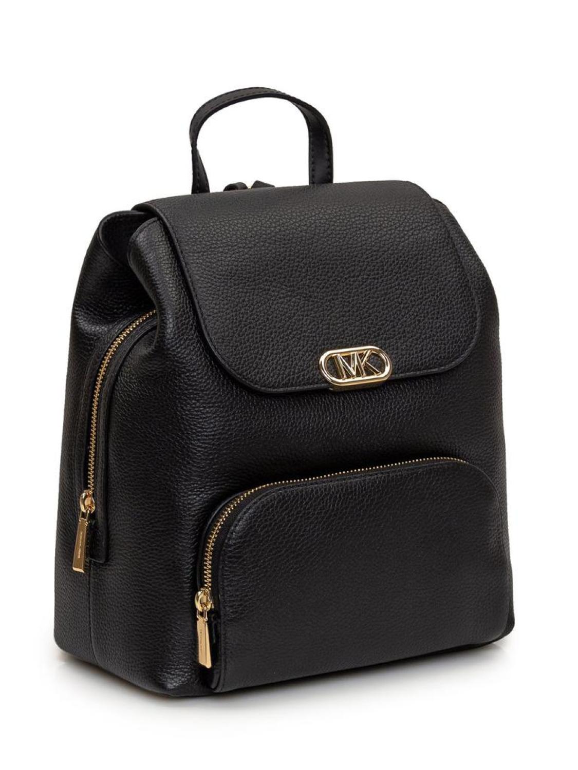 Michael Michael Kors Logo Plaque Fold-Over Backpack