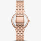 Mini Darci Pave Rose Gold-Tone Watch and Bracelet Gift Set