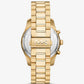 Oversized Lexington Gold-Tone Watch