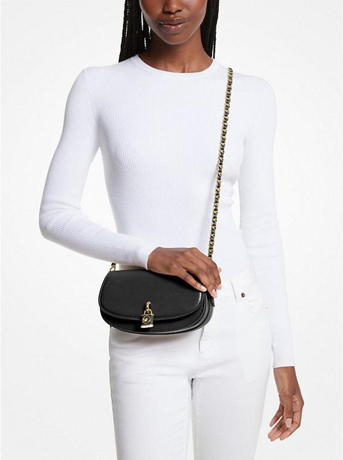 Mila Small Leather Shoulder Bag