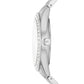 Women's Harlowe Three-Hand Silver-Tone Stainless Steel Bracelet Watch, 38mm