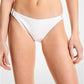 Textured Stretch Bikini Bottom